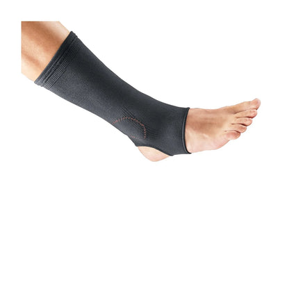 (2 Pack)  Brand Compression Ankle Support, L/XL, Black, 1 Support