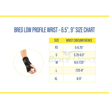 Low Profile Wrist Support Brace