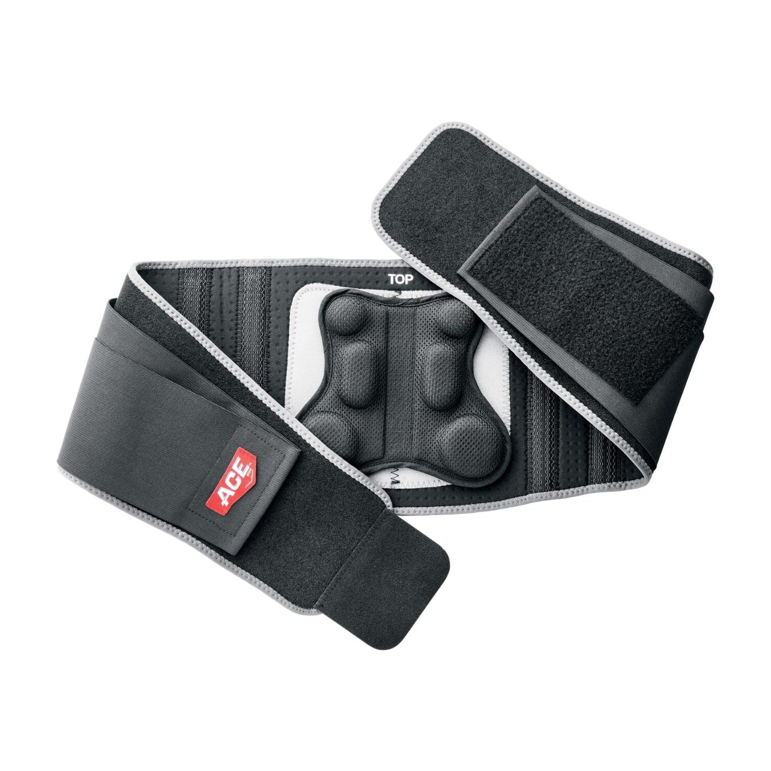 ACE Sport Deluxe Back Stabilizer, Adjustable Brace, Black, 1 Brace