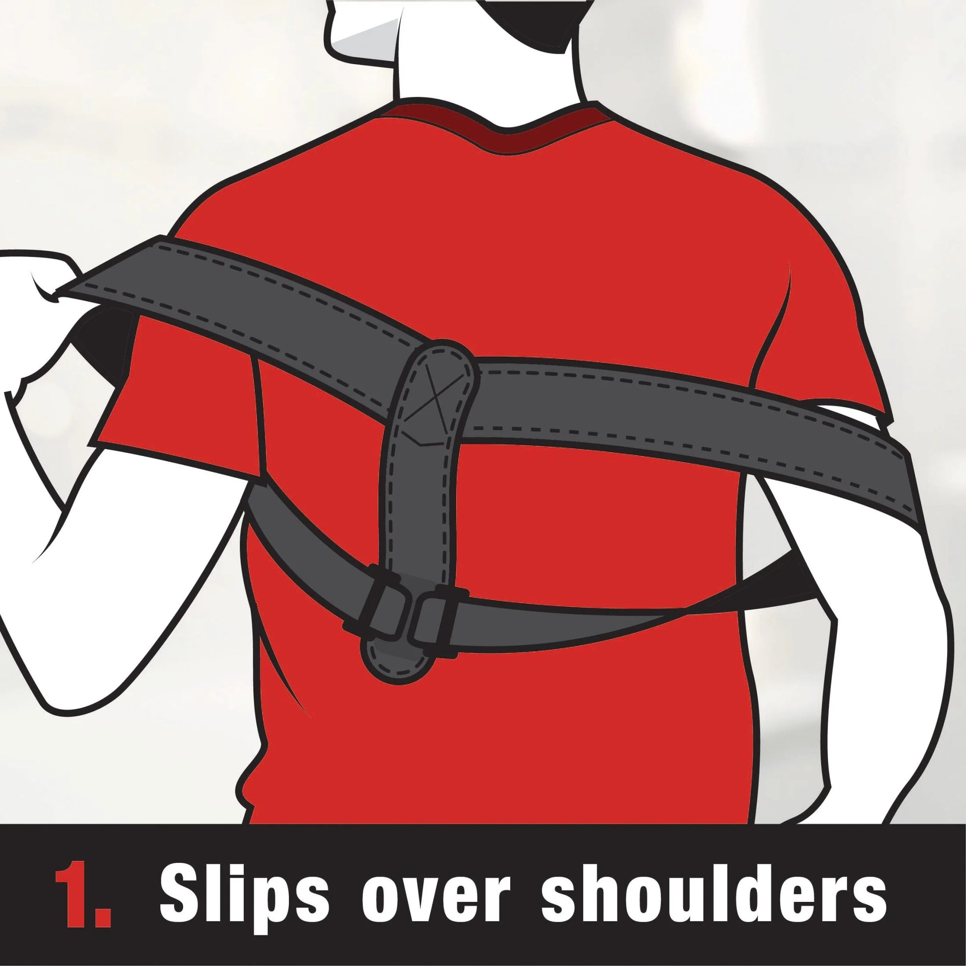 Posture Corrector, Unisex, Adjustable Brace, One Size Fits Most