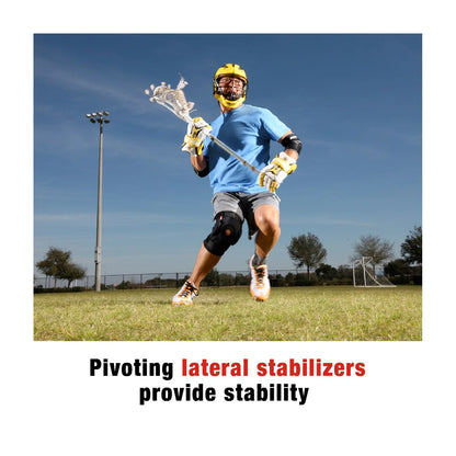 Adjustable Hinged Knee Brace, Black/Gray, 1 Brace